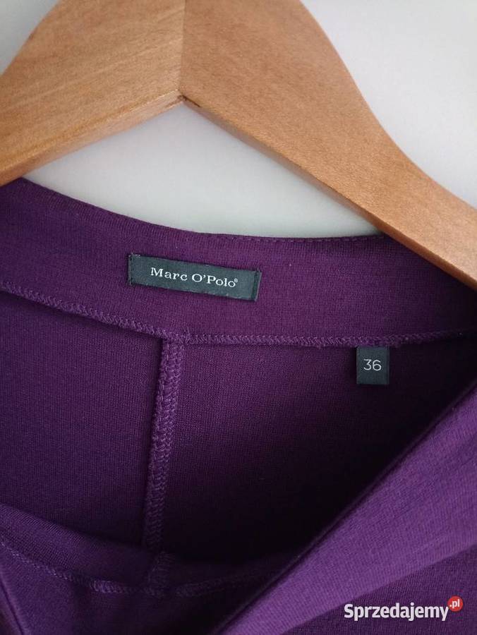 Sukienka Marc OPolo S wiskozowa fioletowa