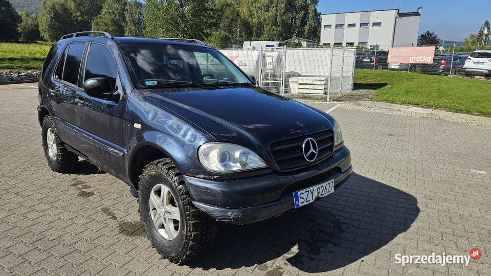 Mercedes ML 320 Lpg Off Road Reduktor 32 4x4 Hak benzyna+LPG śląskie Bielsko-Biała sprzedam