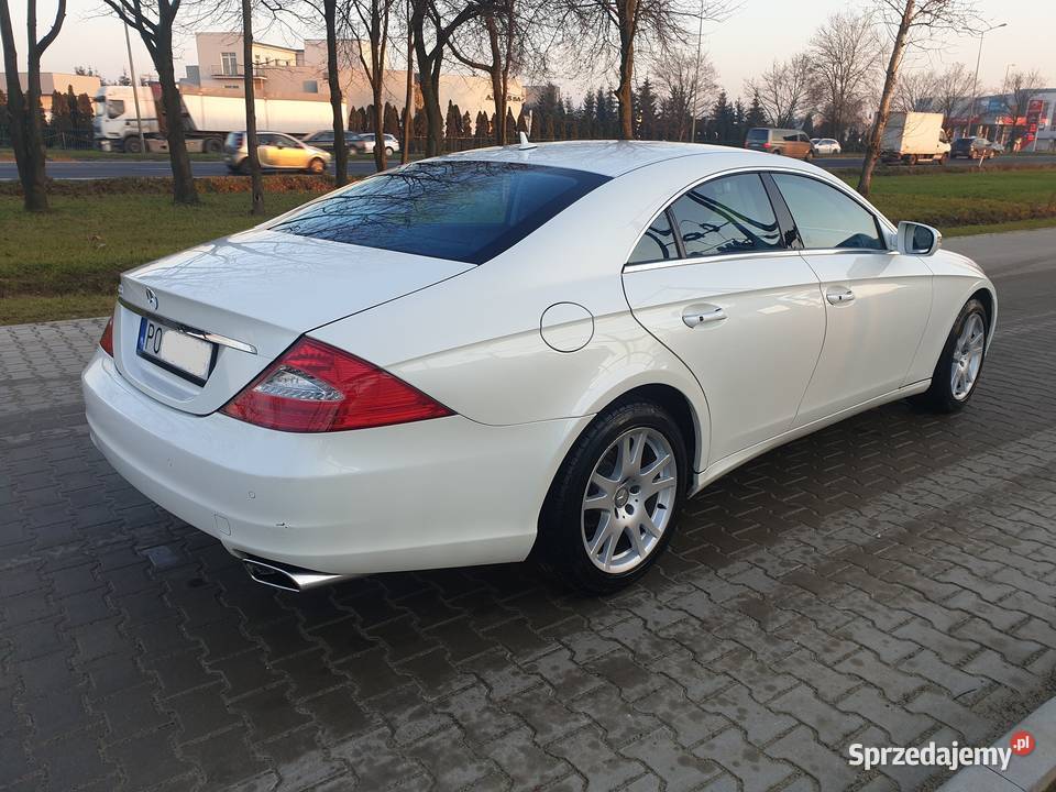 MercedesBenz CLS 32 Diesel 2008r 131 przebiegu Poznań