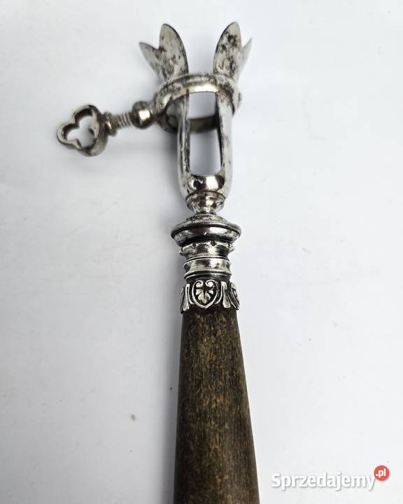 Uchwyt do udźca pieczeni plater i kość Francja Bronisze