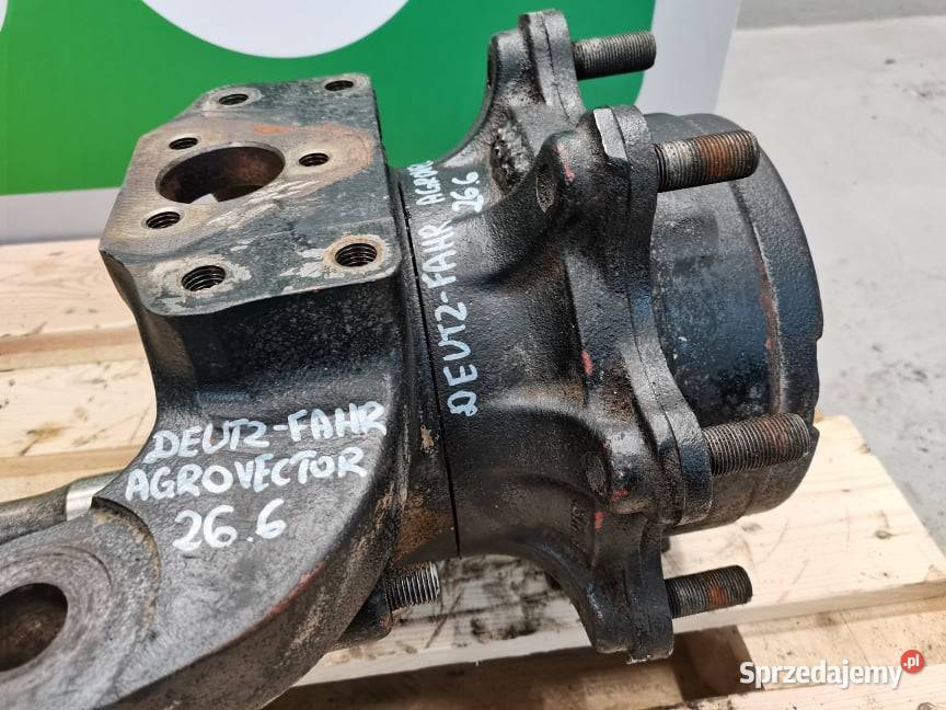 Deutzfahr 266 Agrovector Zwrotnica Carraro prawy wielkopolskie