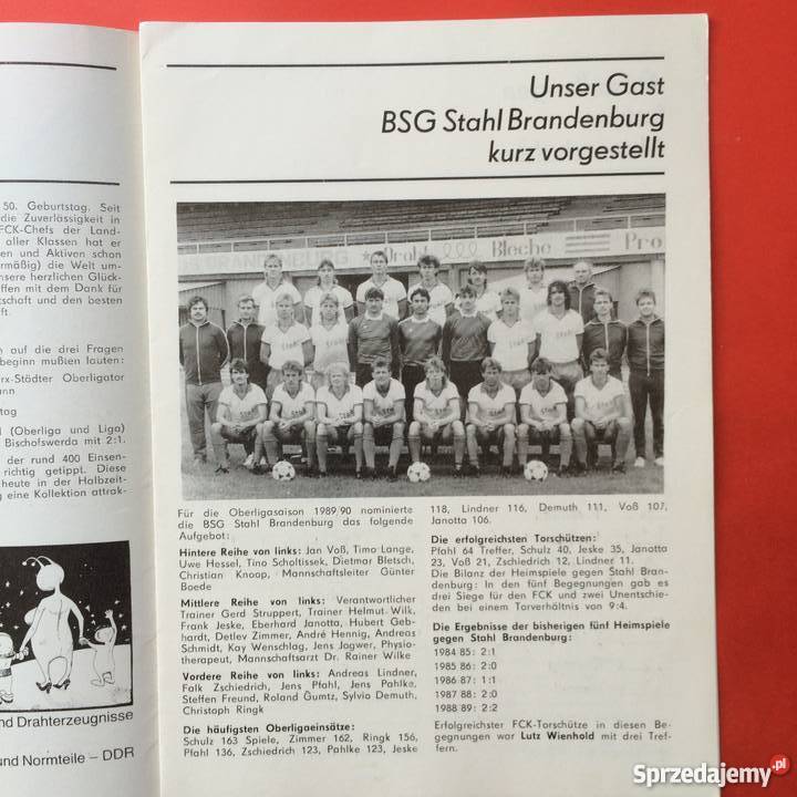 260 Program meczu Antykwariat Szczecin