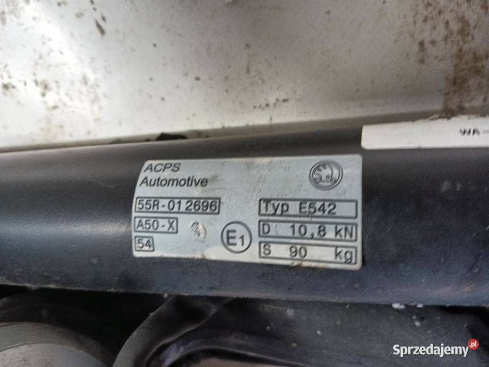 HAK ELEKTRYCZNY SKODA KAROQ 57A803880D