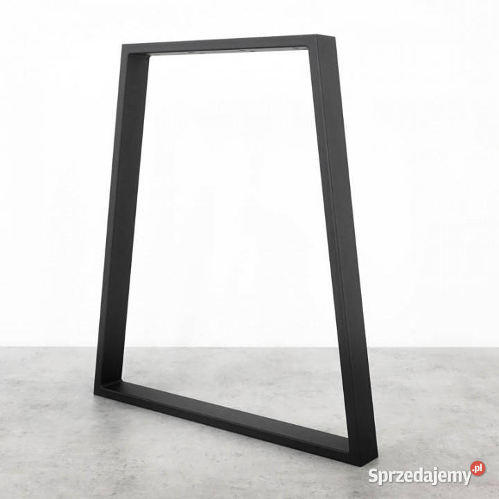 Noga do stołu metalowa TRAPEZ BASIC 65x71 CZARNA świętokrzyskie Chmielnik sprzedam