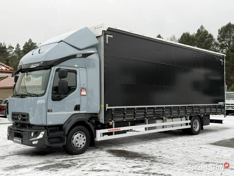 Renault D16280 E6 Firana Sypialka Tył Drzwi Dach Widełki