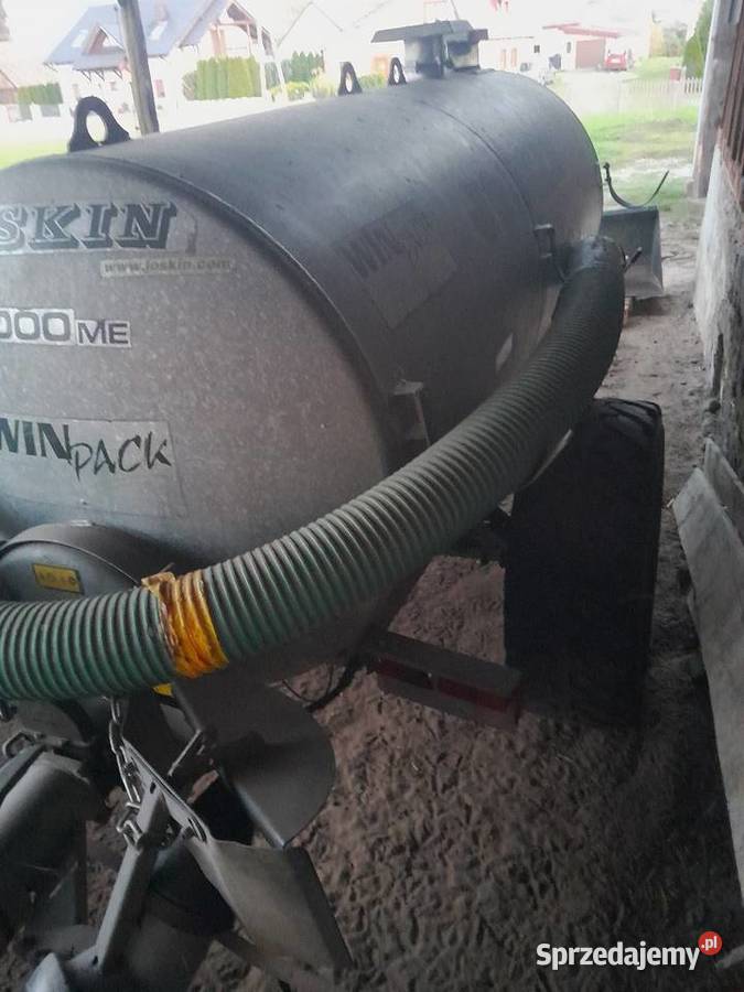 Beczkowóz JOSKIN modulo 4000l stan idealny nowy Joskin wielkopolskie