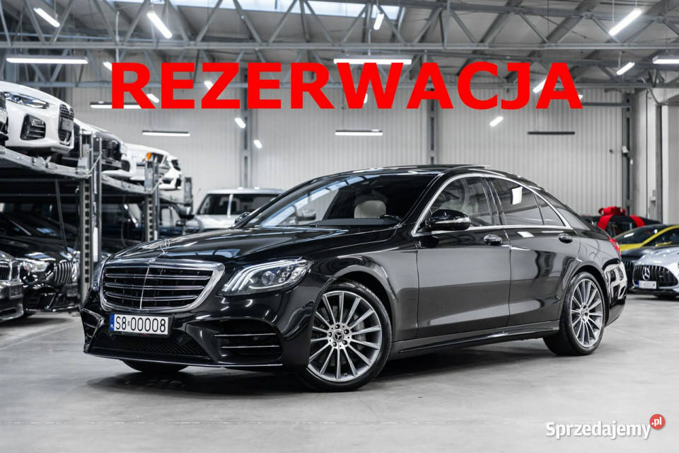 Mercedes S 400 S400d 4Matic Salon Panorama elektrochrom. lusterko wst. małopolskie