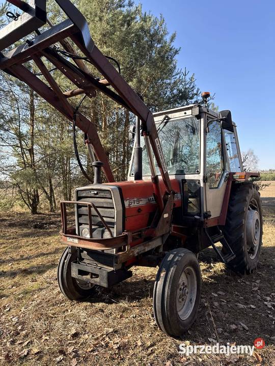 Ciągnik Massey Ferguson 675 Ładowacz czołowy tur Ferguson mazowieckie Przyłęk