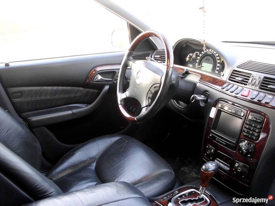 W220 oryginalny S55 AMG ZAMIANA nawigacja Kock