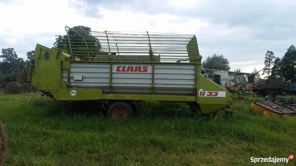 Przyczepa samozbierająca Claas uszkodzony Jaworze