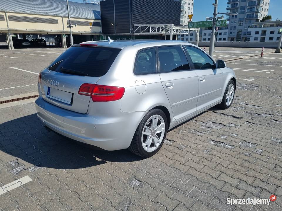Audi A3 Sportback 20 TDI CR Ambition 2009 5 centralny zamek Warszawa
