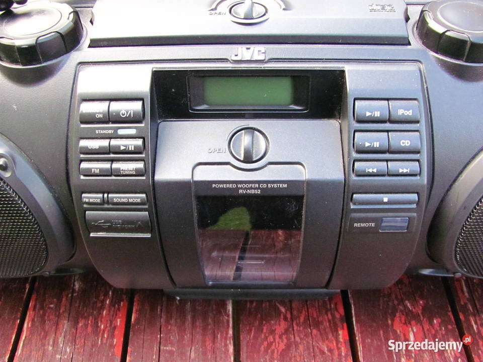 Radio radioodtwarzacz boombox JVC CDMP3USB Łódź