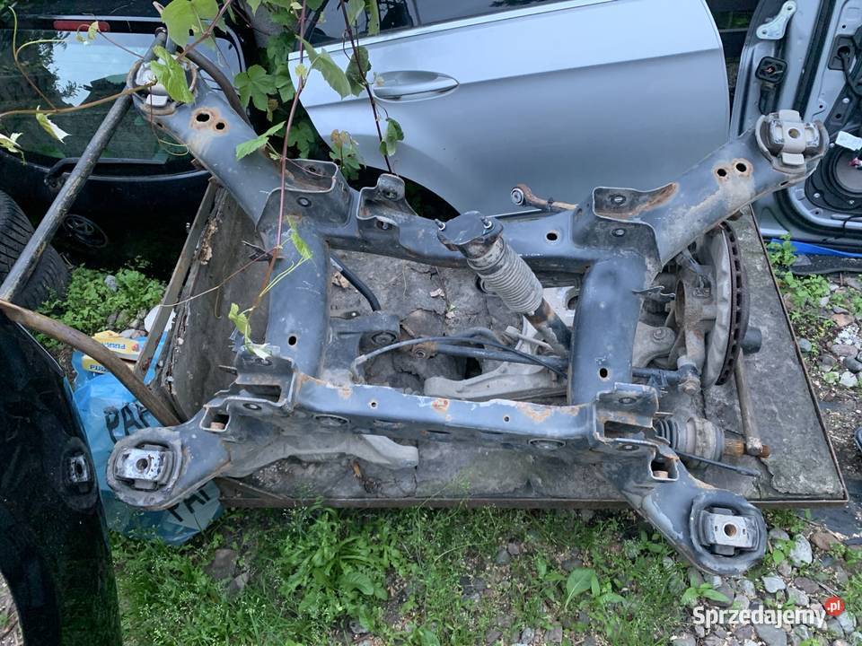 W166 ML tył wózek sanki kołyska 4 matic terenowe wielkopolskie