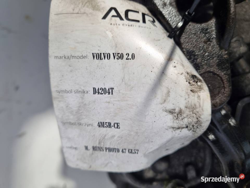 SKRZYNIA BIEGÓW Volvo S40 II V50 20 D 136 Chełm