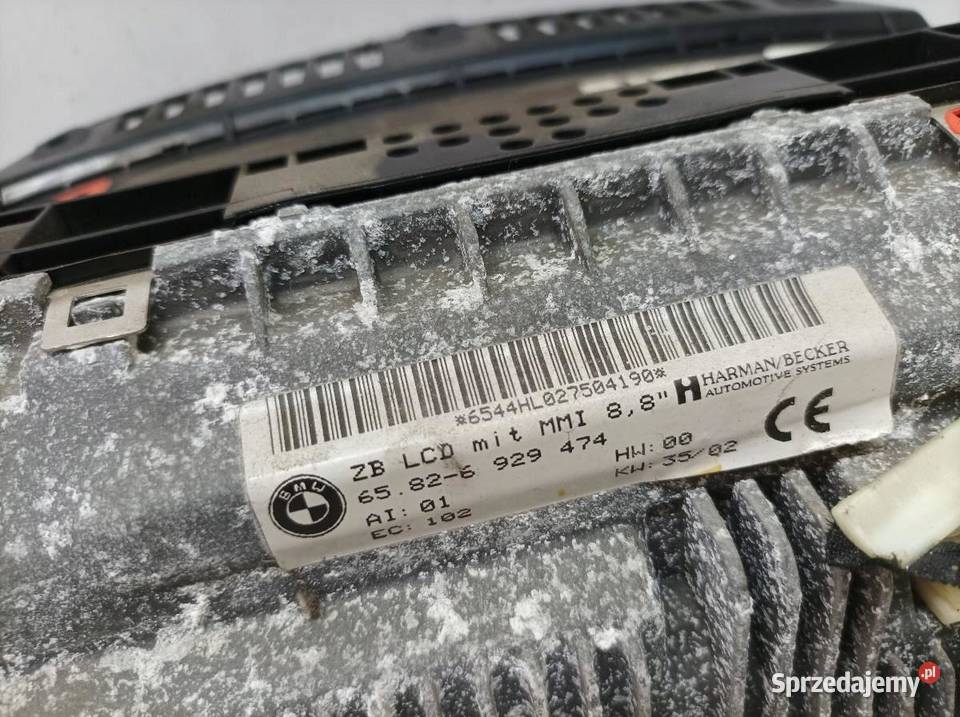 WYŚWIETLACZ 6929474 Bmw Seria 7 IV 20012008
