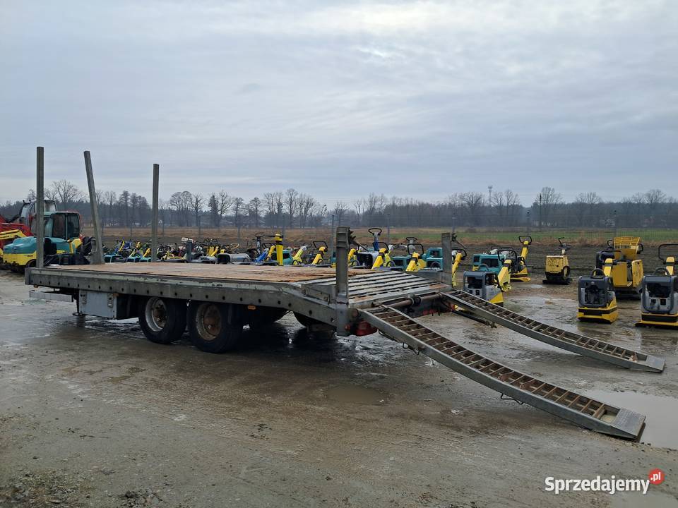 Przyczepa Niskopodwoziowa HUMBAUR HBT 106224 10 Pozostałe sprzedam