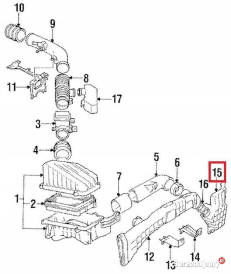 REZONATOR POWIETRZA SUZUKI VITARA 9198 X90 9698 lubelskie