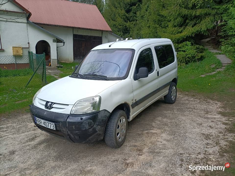 Peugeot Partner Dangel 4x4 16 HDI centralny zamek Blizne