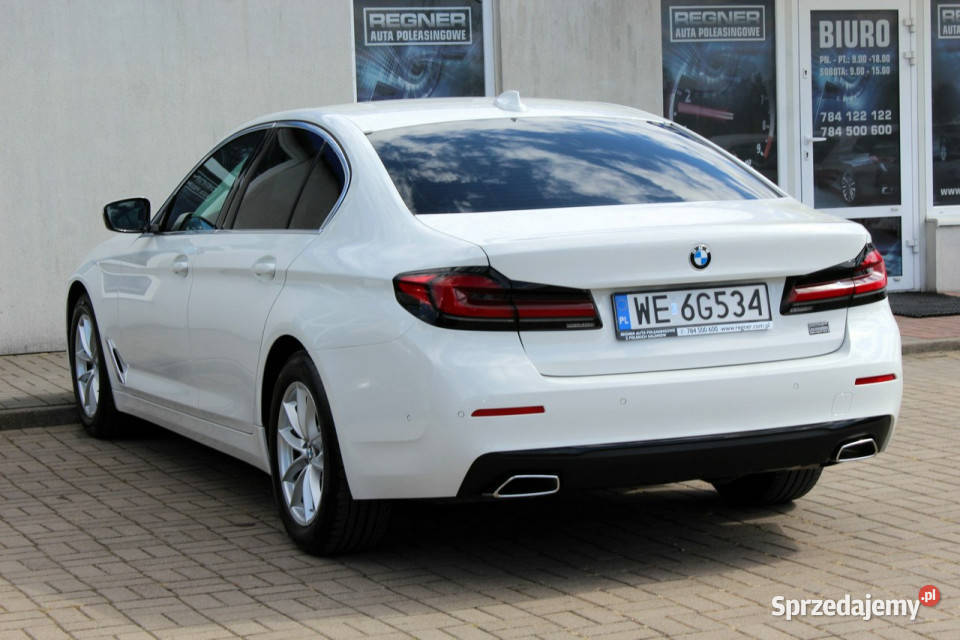 BMW 518 Salon FV23 Skóra Nawigacja LED Ambient Samochody osobowe Sokołów