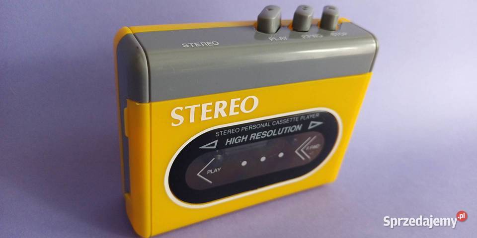 WALKMAN stereo vintage - wymiana paska