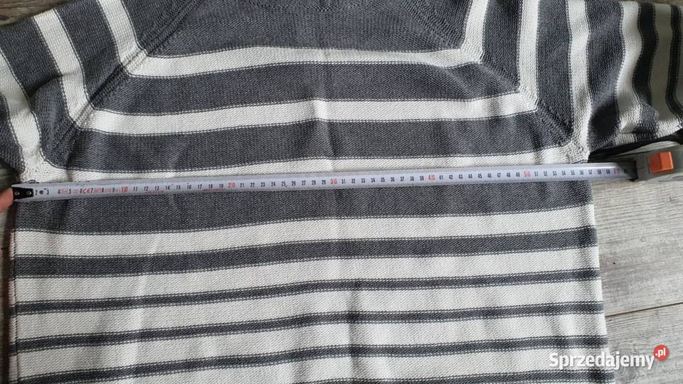 Męski sweter w paski Springfield 100 bawełna Odzież i bielizna męska Leżajsk sprzedam