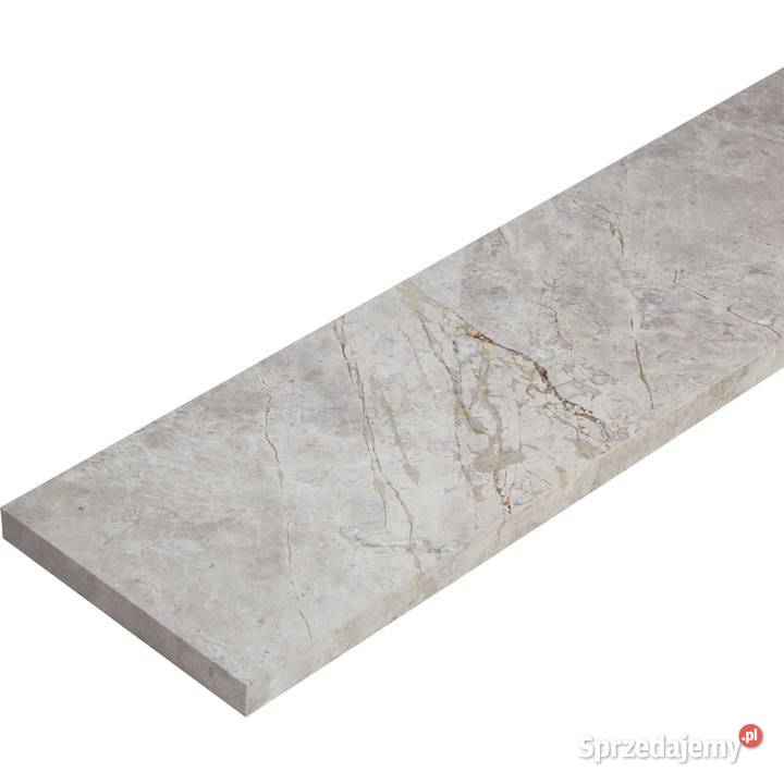 Podstopień marmurowy Tundra Grey polerowany pomorskie Wejherowo