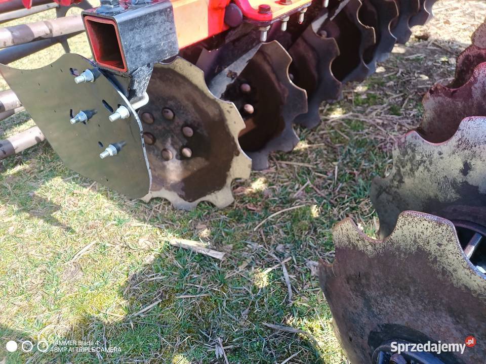 brona talerzowa talerzowka 2m z walem nowa Ostrzeszów sprzedam