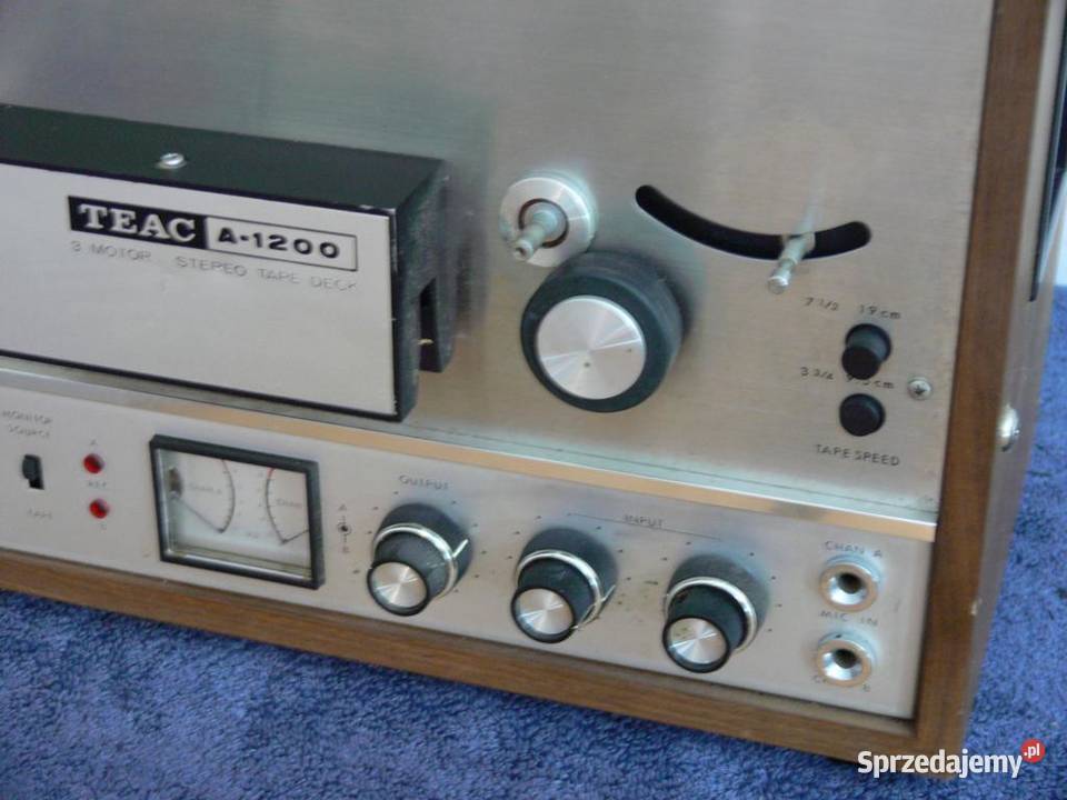 Magnetofon szpulowy TEAC A1200 Jasło