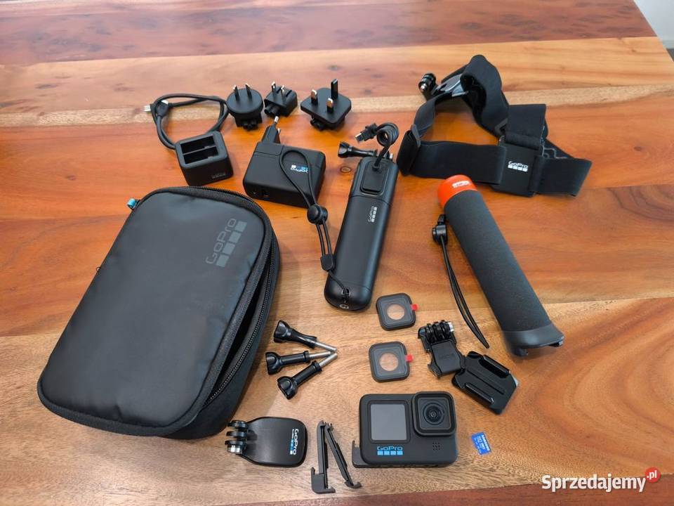 GoPro HERO 10 Black 53K kamera sportowa etui i Krakowiany