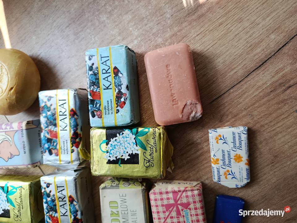Stare mydełka zestaw kolekcja z PRL mydło Choszczno sprzedam