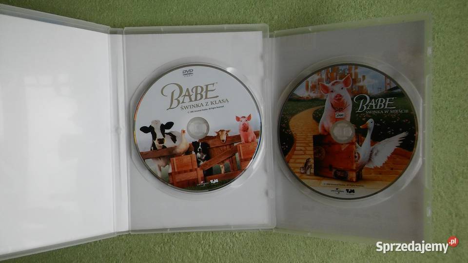 Pakiet 2 dvd Świnka z klasą i Świnka w mieście Warszawa