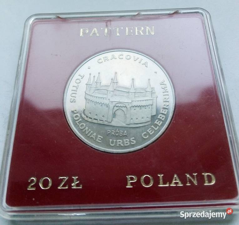 POLSKA20 1981 r CuNi PRÓBA BARBAKAN Numizmatyka Legionowo