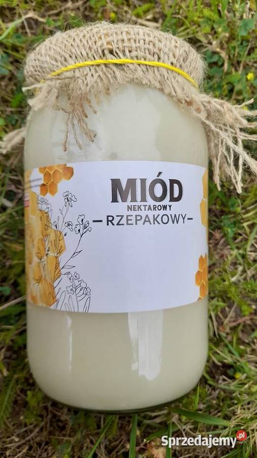 Miód Wielokwiatowy SPADZ LISCIASTA zbiór 2023 opolskie Sarny Małe