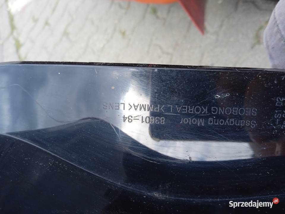 Lampa ssangyong korando lewa tylna lewy tył 2010 Otwock