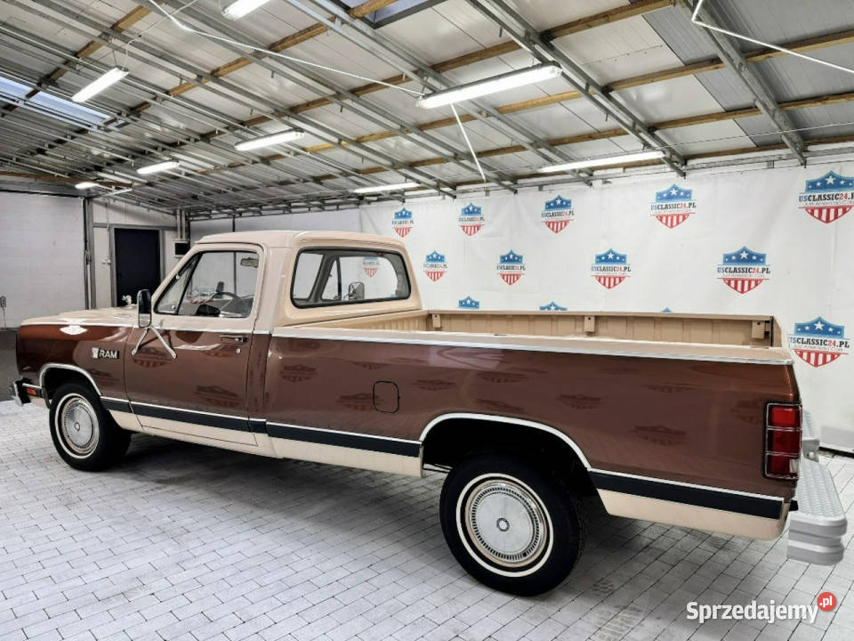 Dodge RAM PROMOCJA Dodge Ram 1984 ODNOWIONY 150KM Sulechów