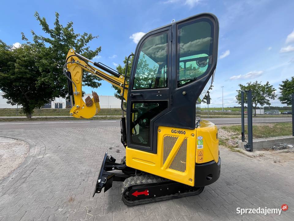 Minikoparka z kabiną GG1050C Gunter Grossmann mazowieckie