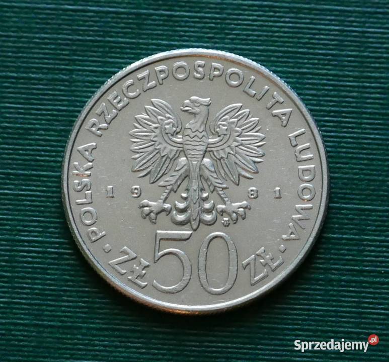 POLSKA 1981r FAO moneta okolicznościowa Gliwice