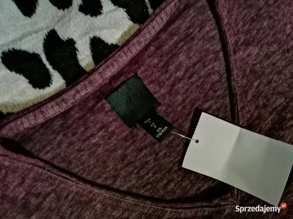 HM Koszulka bluzka tshirt podkoszulka NOWA z Moda i Styl Leszno