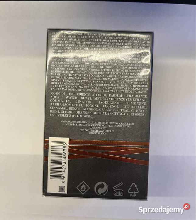 Sprzedam Emporio Armani Stronger with you Jarocin