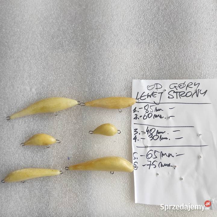 Stery do woblerów WZÓR 4 50 sztuk z poliwęglanu Kłodzko