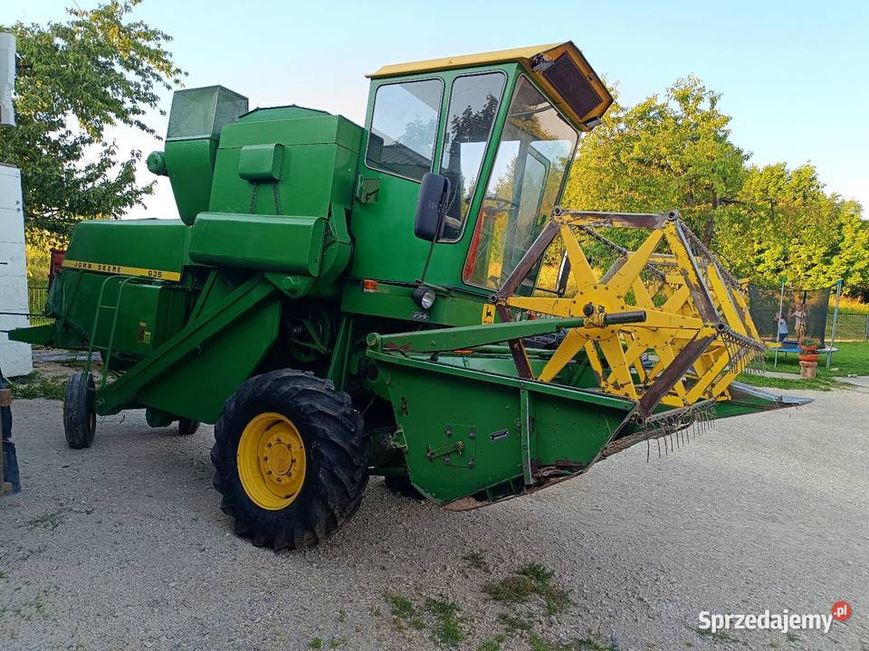Kombajn zbożowy John Deere 935 rolnika super małopolskie Miechów