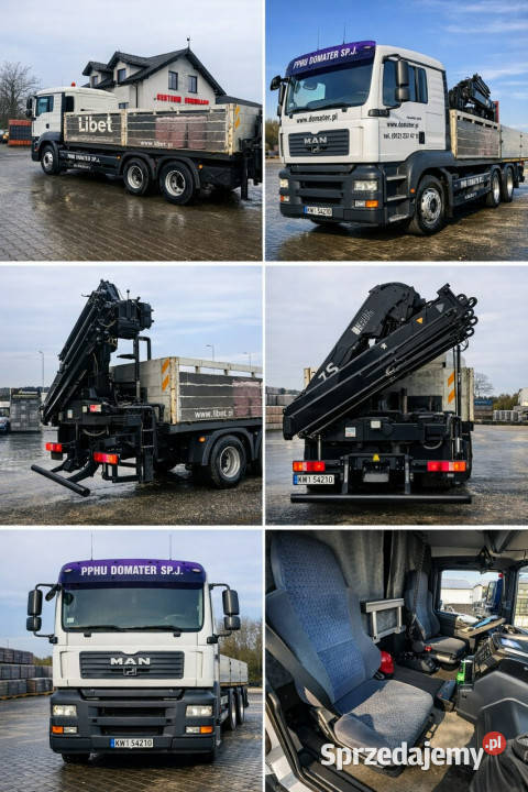 MAN TGA400 MAN TGA 26400 HIAB samochód bez Gdów