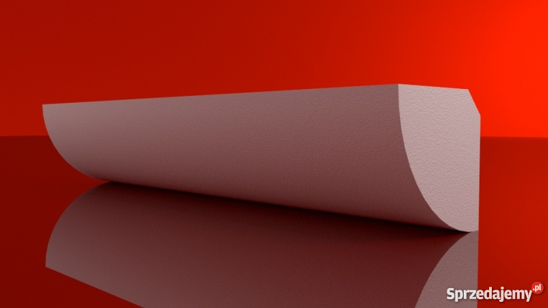 Ćwierćwałek sztukateria XPS ozdoby dekoracje biały Chorzów sprzedam