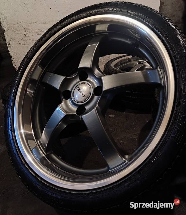 Japońskie felgi AKUMA N32 17 4x100 polerowane opolskie Opole