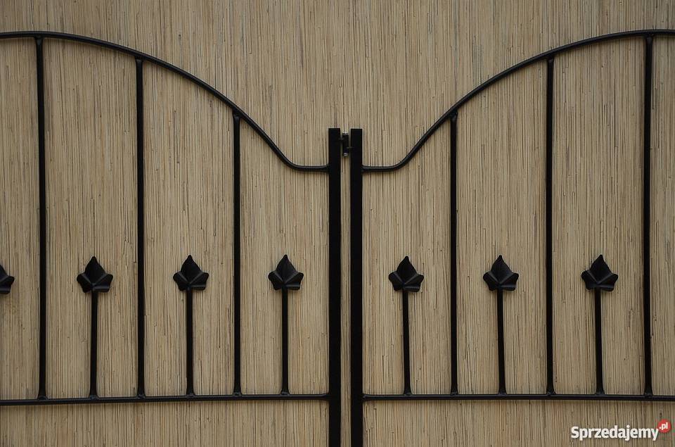PŁOTEK metalowy do ogrodu 100x80 obrzeże małopolskie Siepraw
