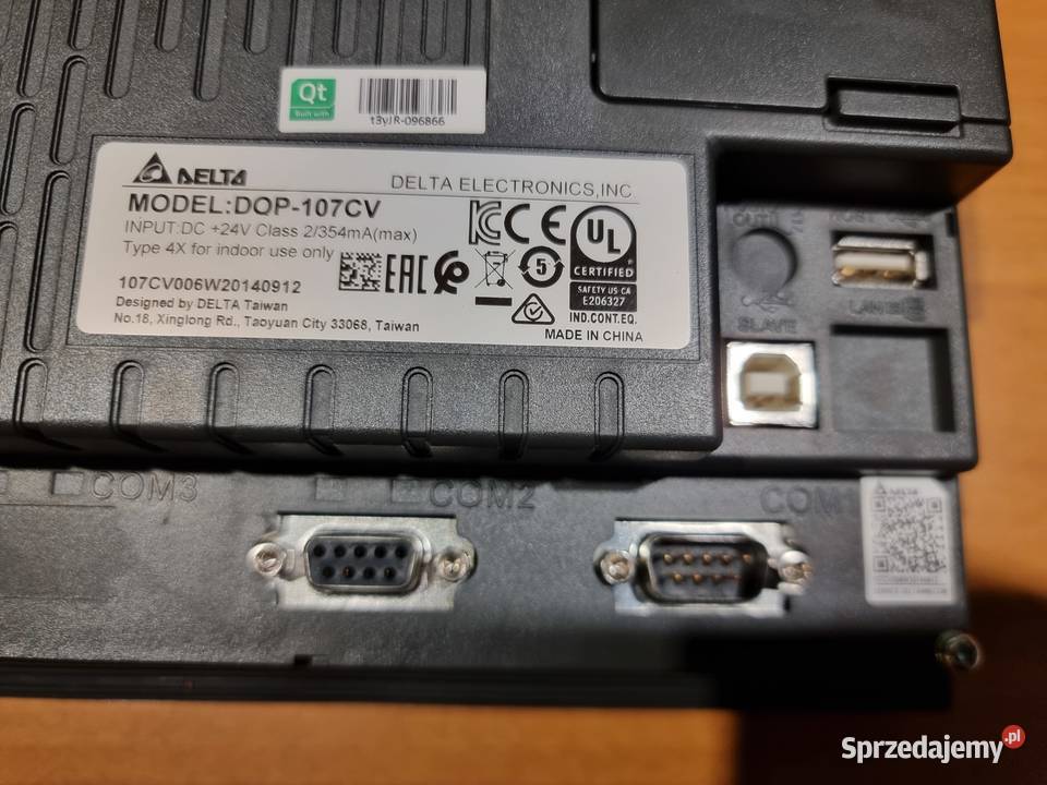Panel operatorski Delta DOP 107 CV 7 HMI stan mazowieckie Radom