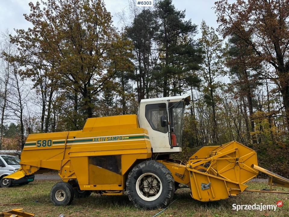 Kombajn zbożowy Aktiv Sampo 580 Stan Gotowy do lubelskie Chełm