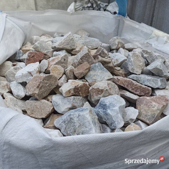 Kamień Biały do gabionu Marmurowy 60100 Gabion Żwir i kamienie Chrzanów