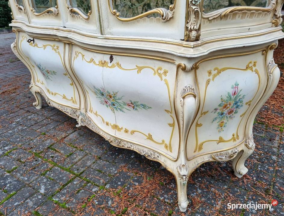 Witryna wenecka w stylu rococo zachodniopomorskie Szczecin
