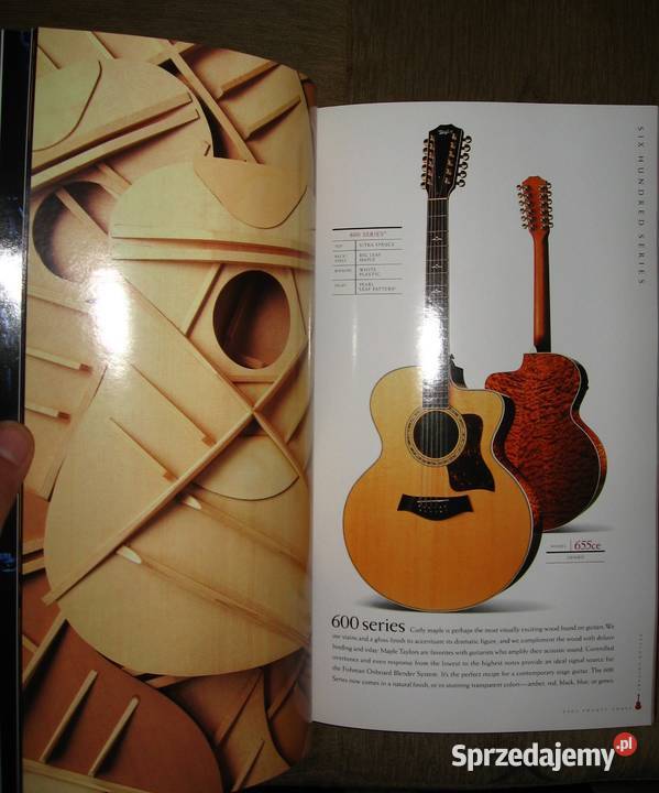 Taylor guitar catalog 1999 katalog gitar Kępice sprzedam